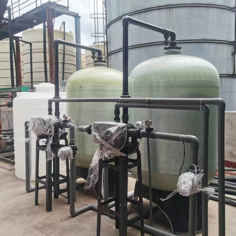 贵州福泉市化工厂30吨/时软化水设备